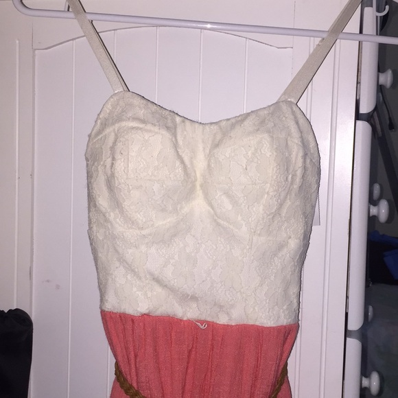 LILY ROSE HIGH LOW LACE DRESS - Picture 4 of 4